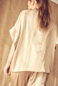 BLUSA TAUPE ORO - Imagen 3