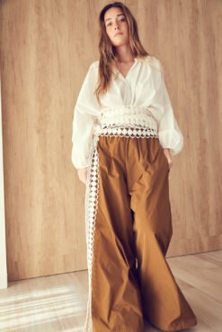 PANTALON LILLE TABACO
