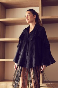 BLUSA ATENEA NEGRO - Imagen 3