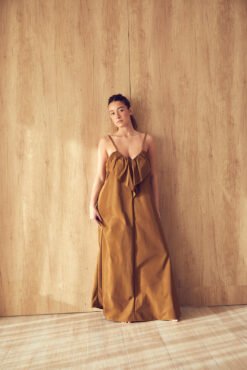 VESTIDO LILLE TABACO